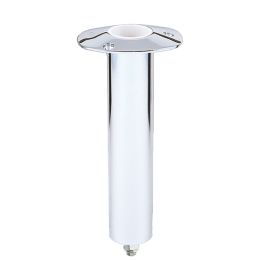 Lee's 0&#176; Stainless Steel Swivel Base Flush Mount Rod Holder - Extra Long Tube 2.25" OD X 14.5" Tube