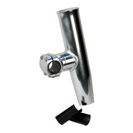 C. E. Smith Adjustable Mid Mount Rod Holder Aluminum 7/8" or 1" w/Sleeve &amp; Hex Key