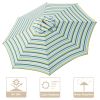 13FT Umbrella Cover Replacement/Stripe