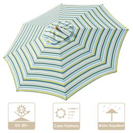 13FT Umbrella Cover Replacement/Stripe