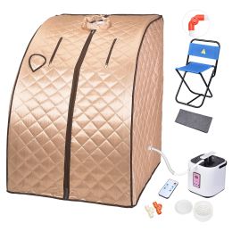 Portable Sauna Champagne gold