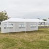 30''x10''(3 x 9m ) Seven Sides Portable Home Use Waterproof Tent with Spiral Tubes For Household;  Wedding;  Party;  Parking Shed  XH