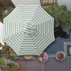 13FT Umbrella Cover Replacement/Stripe