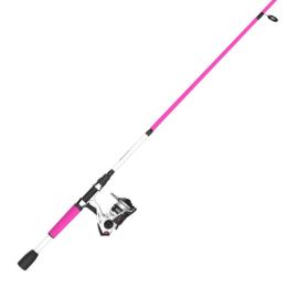 Zebco Roam Pink 20SZ 602ML Spin Combo 8LB Zebco Cajun Line