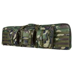 Vism 42 Inch Double Carbine Case-Woodland Camo