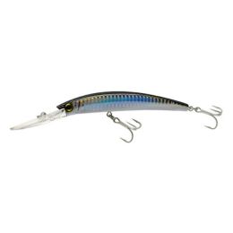 Yo-Zuri Crystal Minnow Deep Diver 130mm 5.25in Silver Black