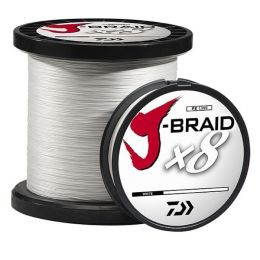 Daiwa J-Braid Fishing Line - 80 Lb Test 330 Yards - White