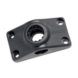 Scotty Side/Deck Mounting Bracket Black