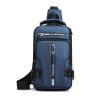 Men's Sling Bag Water Resistant Shoulder Chest Crossbody Bags Sling Backpack