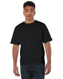 Adult 7 oz. Heritage Jersey T-Shirt - WHITE - S (Color: BLACK)