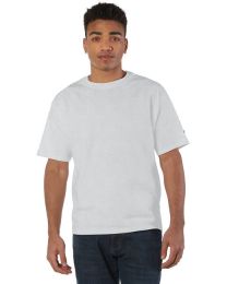 Adult 7 oz. Heritage Jersey T-Shirt - WHITE - S (Color: SILVER GRAY)